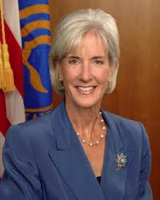 Health and Human Services (HHS) Secretary Kathleen Sebelius